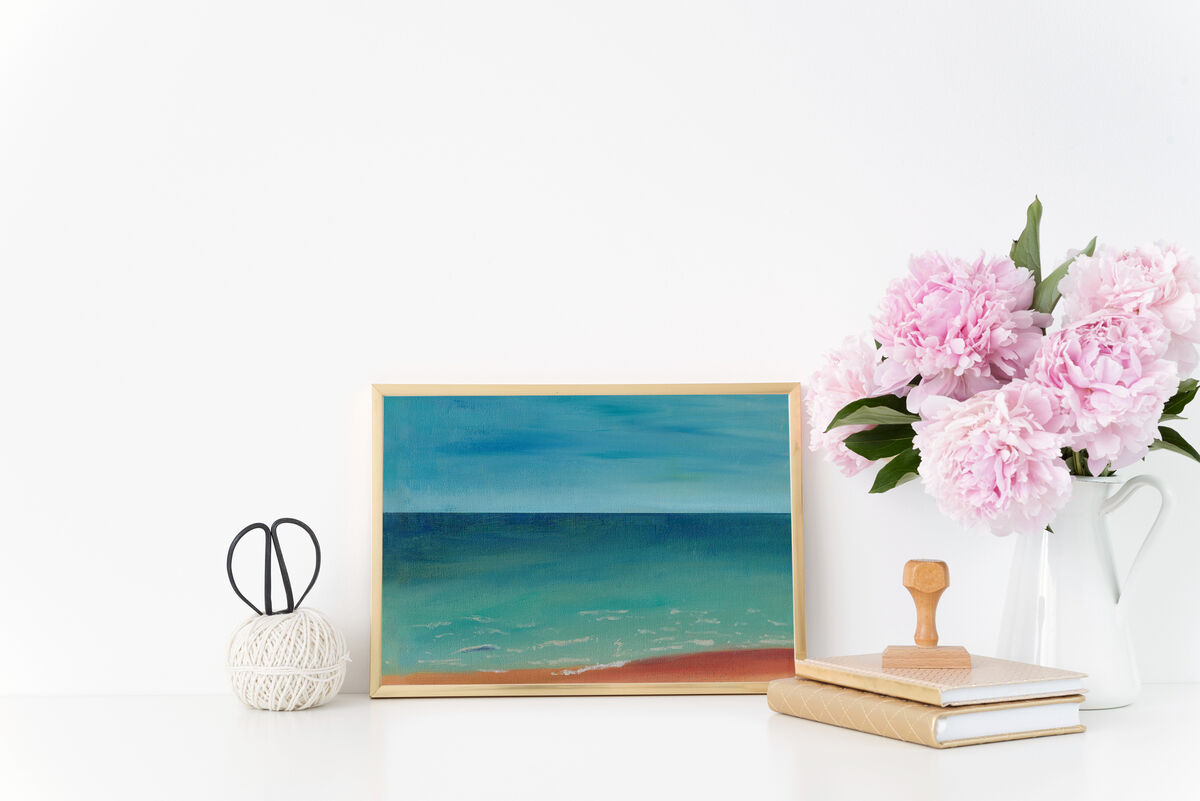 A Day on the Beach Fine Art Print - product images  of 
