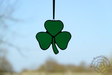 Shamrock,Suncatcher,-,Green, Gift, Home Decoration, Clover, Shamrock