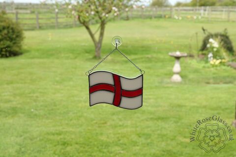 Flag,-,England,Suncatcher, Gift, Home Decoration, Football, England, Flag