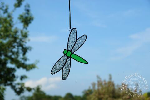 Dragonfly,Suncatcher,-,Green, Hanger, Gift, Home Decoration, Dragonfly 