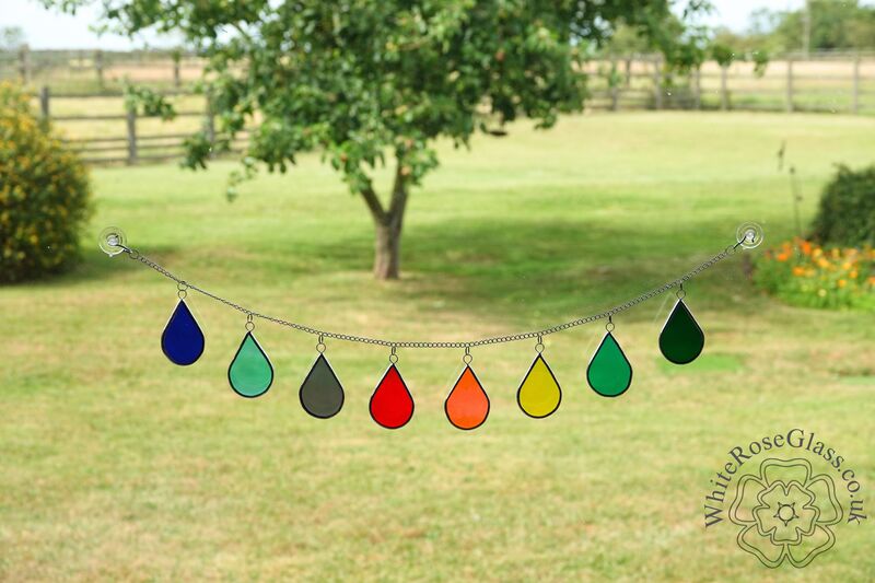 Teardrops - Rainbow Bunting - product image  