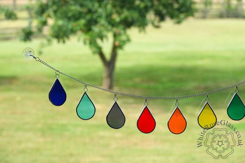 Teardrops - Rainbow Bunting - product image  