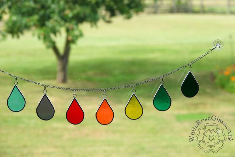 Teardrops - Rainbow Bunting - product image  