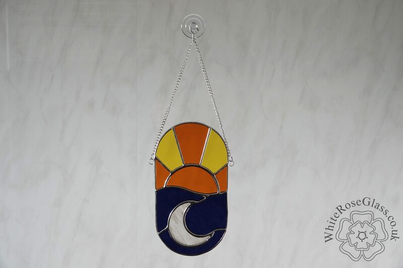 Sun & Moon Oval Hanger - product image  