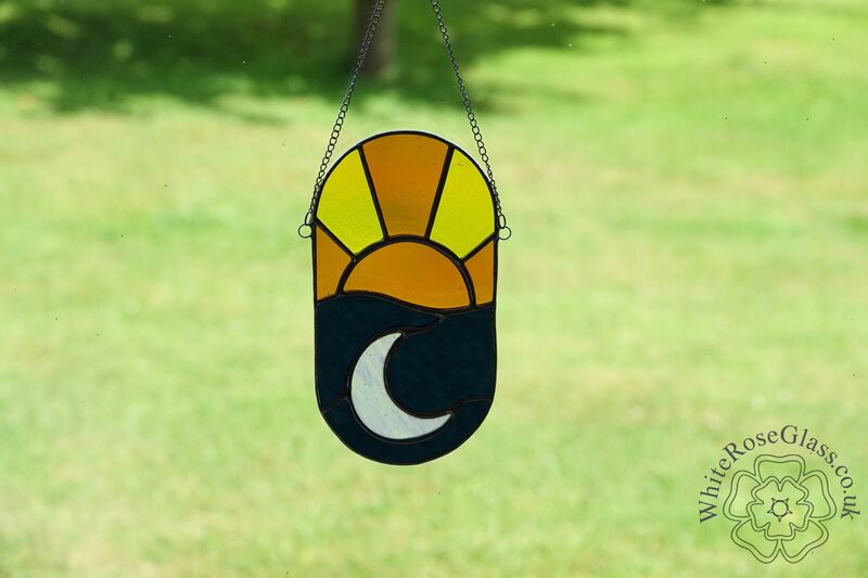 Sun & Moon Oval Hanger - product image  