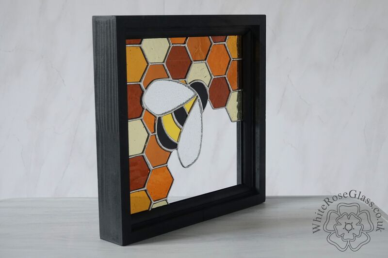 Bumble Bee Large Wood Framed - product image  
