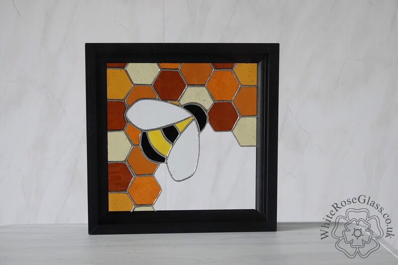 Bumble Bee Large Wood Framed - product image  