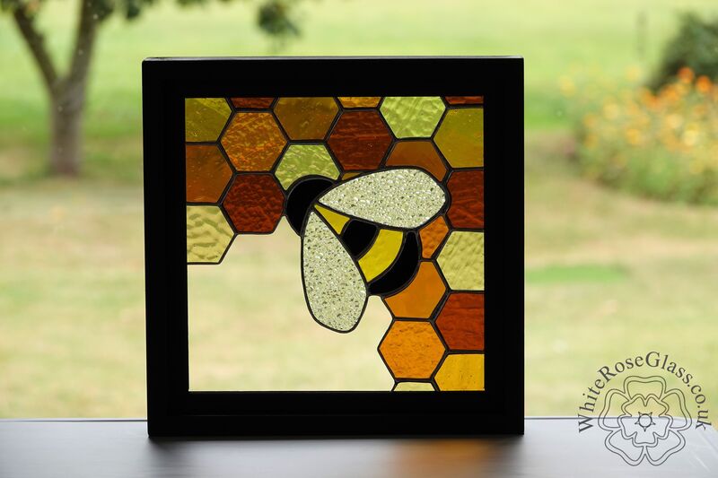 Bumble Bee Large Wood Framed - product image  