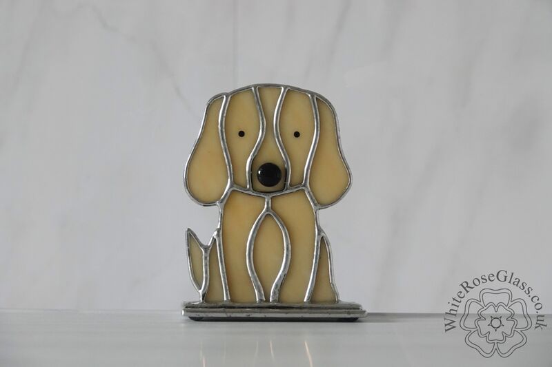 Freestanding Sitting Dog - Golden - product image  