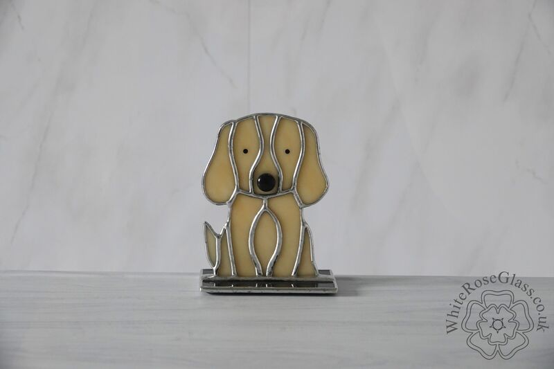 Freestanding Sitting Dog - Golden - product image  