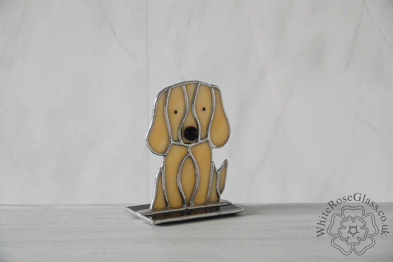 Freestanding Sitting Dog - Golden - product image  