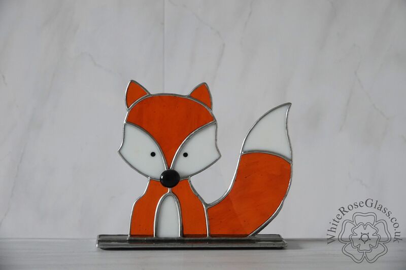 Large Freestanding Sitting Fox Cartoon - product image  