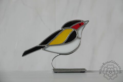 Freestanding,Goldfinch,Suncatcher, Gift, Home Decoration, British Birds, Goldfinch