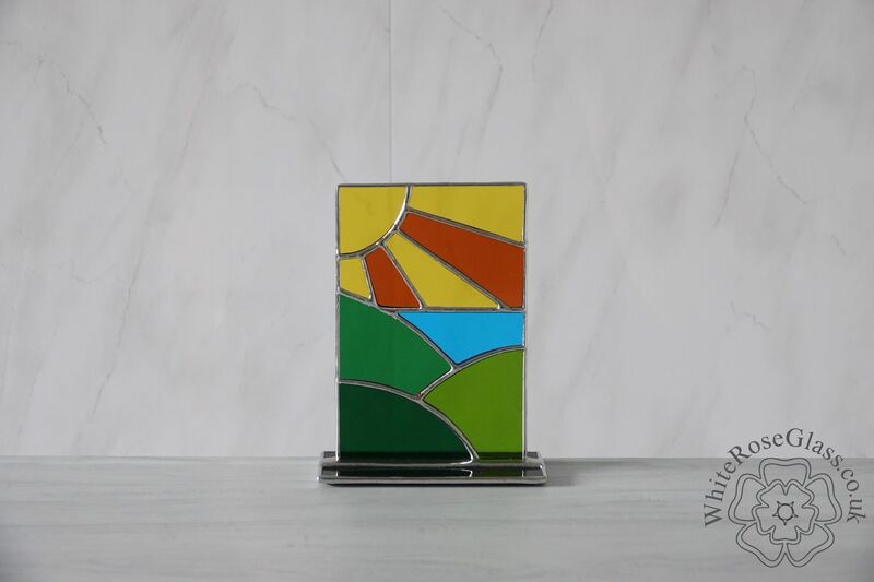 Freestanding Panel - Sunset Over the Hills Landscape - product image  