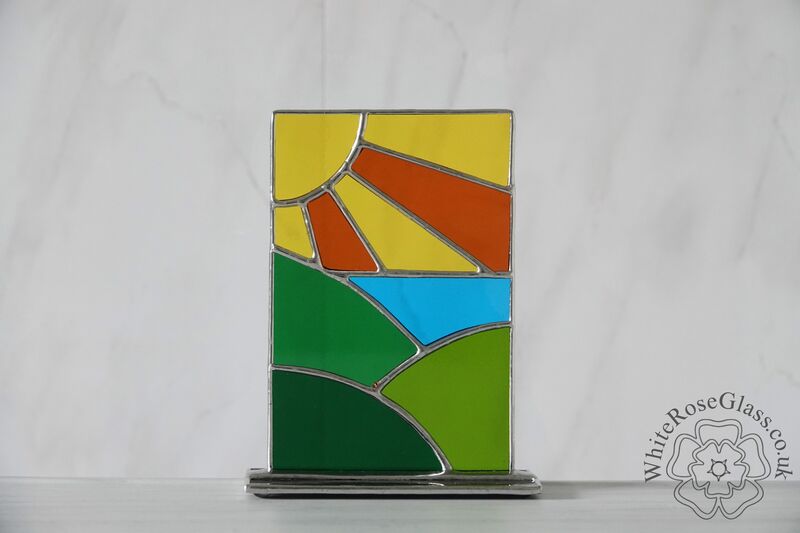 Freestanding Panel - Sunset Over the Hills Landscape - product image  