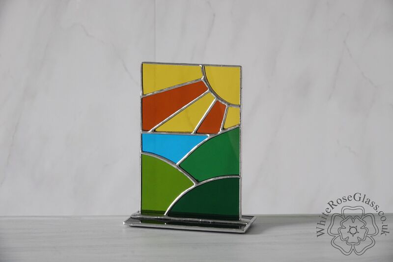Freestanding Panel - Sunset Over the Hills Landscape - product image  