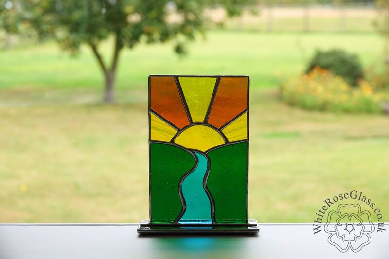 Freestanding Panel - Sunset Over The River - product image  