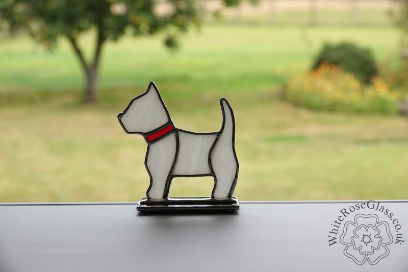 Freestanding Westie Puppy Dog - product image  
