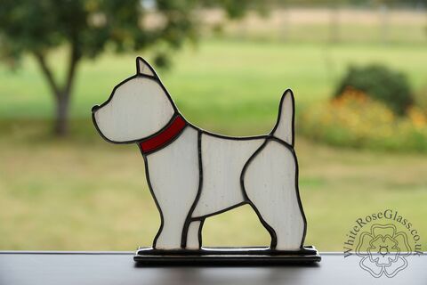 Freestanding,Westie,Puppy,Dog,Large,Suncatcher, Gift, Home Decoration, Dogs, Puppy, Westie