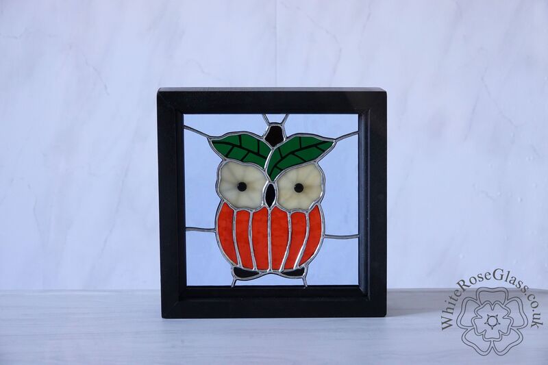 Pumpkin Owl Small Wood Framed - product image  