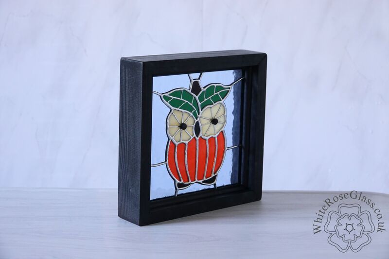 Pumpkin Owl Small Wood Framed - product image  