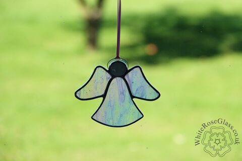 Angel,Pearl,White,Suncatcher, Gift, Home Decoration, Angel