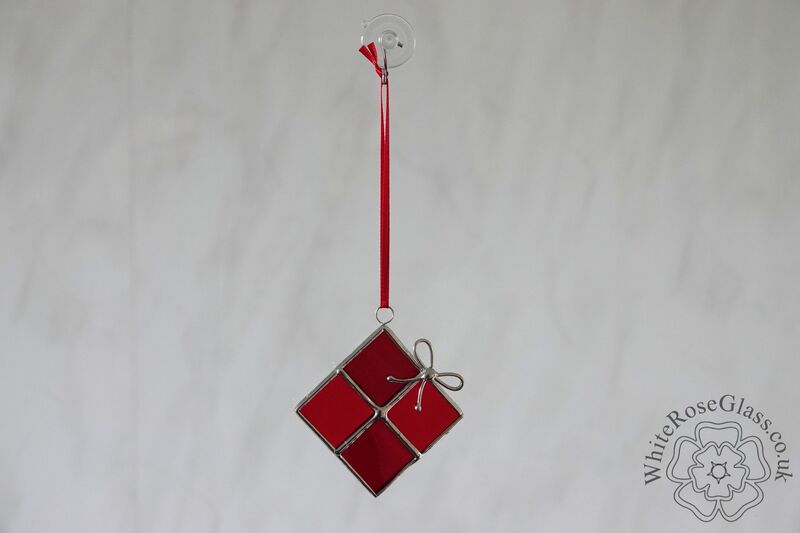Christmas Present Suncatcher - Red - product image  