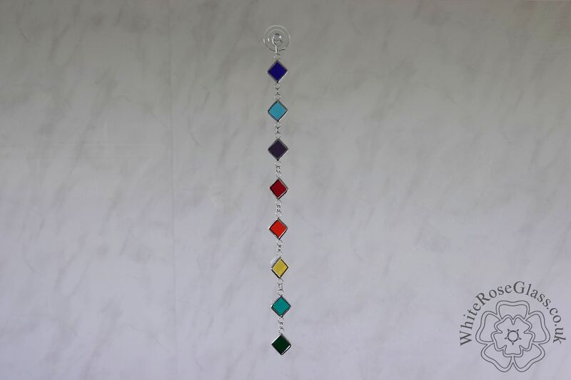 Diamond Hanging Suncatcher - Small Rainbow - product image  