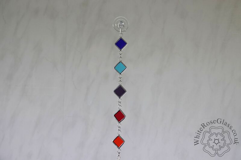 Diamond Hanging Suncatcher - Small Rainbow - product image  