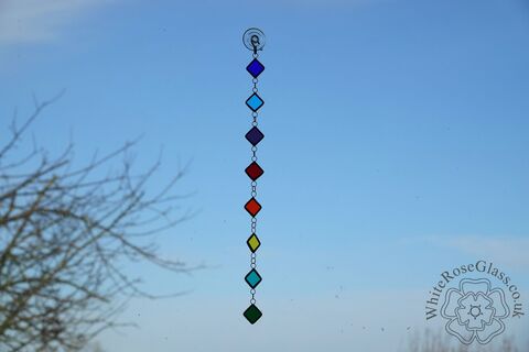 Diamond,Hanging,Suncatcher,-,Small,Rainbow, Gift, Home Decoration, Rainbow, Bunting, Diamond