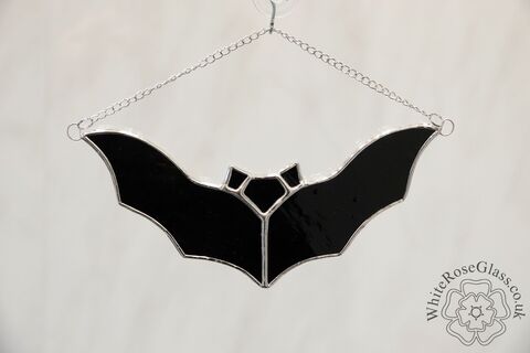 Bat,Solid,Black,Halloween,Simple,Hanger,Suncatcher, Gift, Home Decoration, Bat
