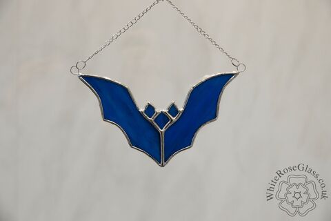 Bat,Blue,Opal,Halloween,Simple,Hanger,Suncatcher, Gift, Home Decoration, Bat