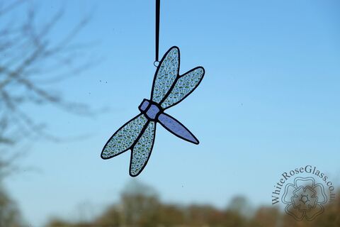 Dragonfly,Suncatcher,-,Purple, Hanger, Gift, Home Decoration, Dragonfly 