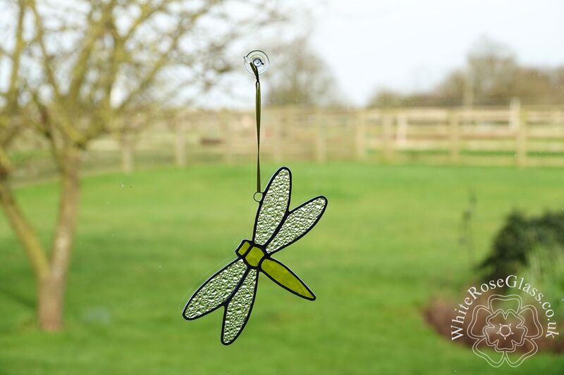 Dragonfly Suncatcher - Yellow  - product image  
