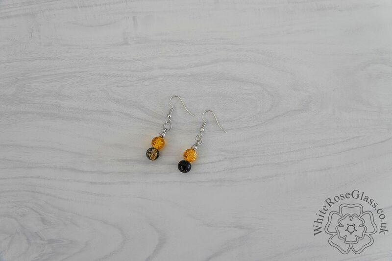 Earrings - Gold + Black/Gold Mix - product image  