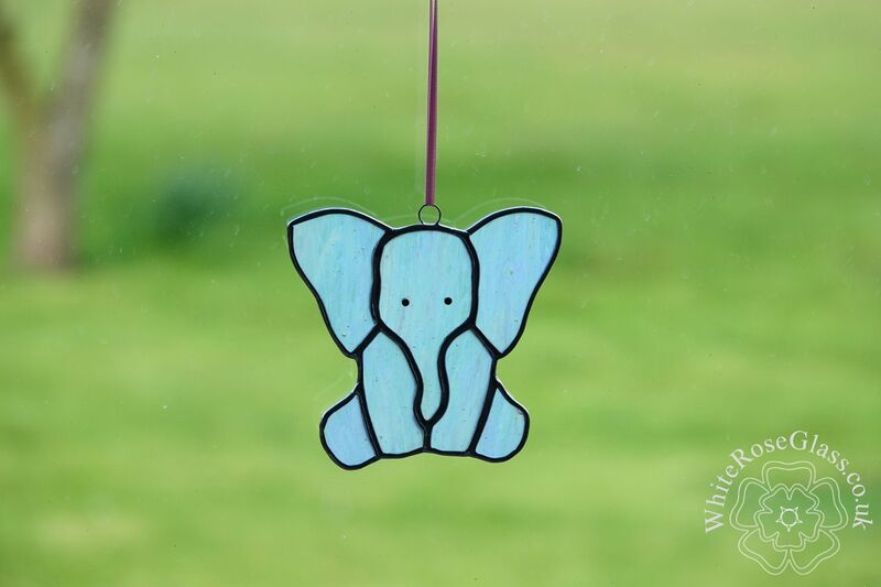 Elephant - Sitting Baby - Pearl White - product image  