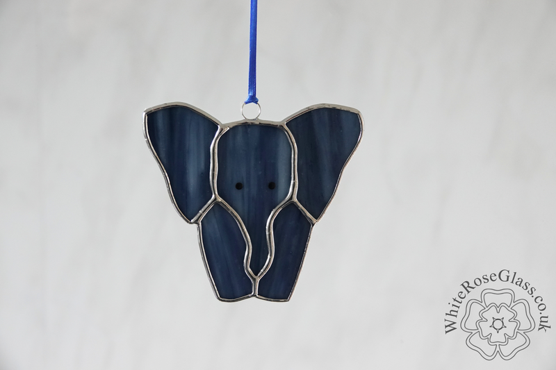 Elephant - Standing Baby - Blue/Grey - product image  