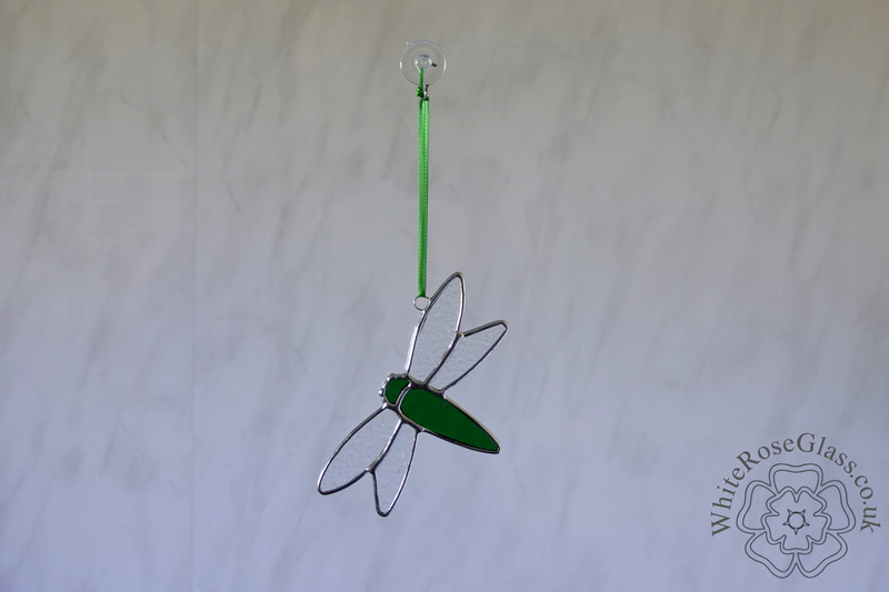 Dragonfly Small Suncatcher - Green  - product image  