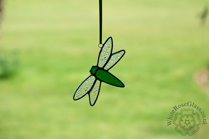 Dragonfly Small Suncatcher - Green  - product image  
