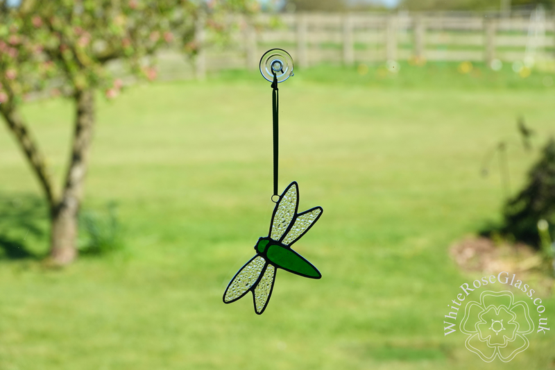 Dragonfly Small Suncatcher - Green  - product image  