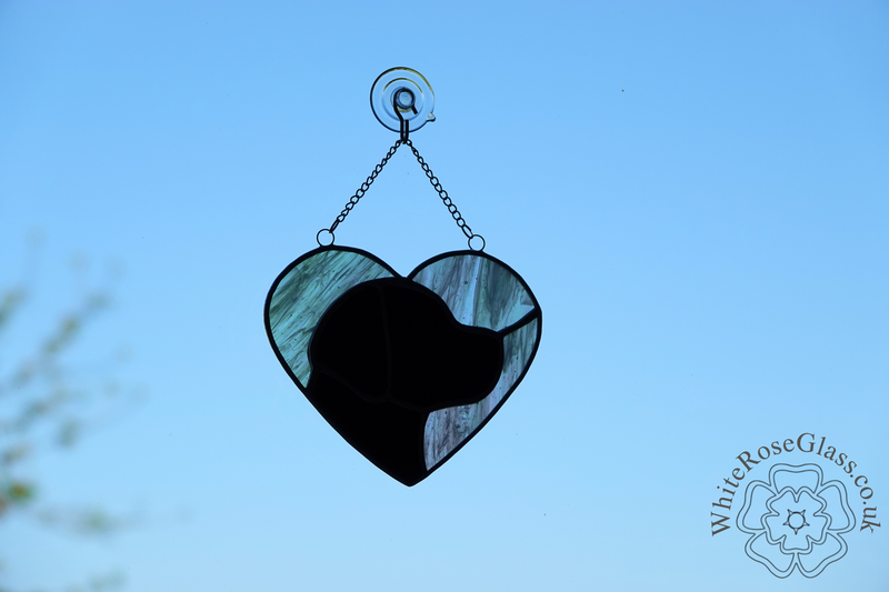 Heart - I Love Dogs - Pearl/Clear Background - product image  