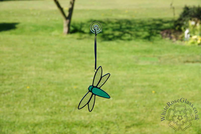 Dragonfly Small Suncatcher - Blue  - product image  