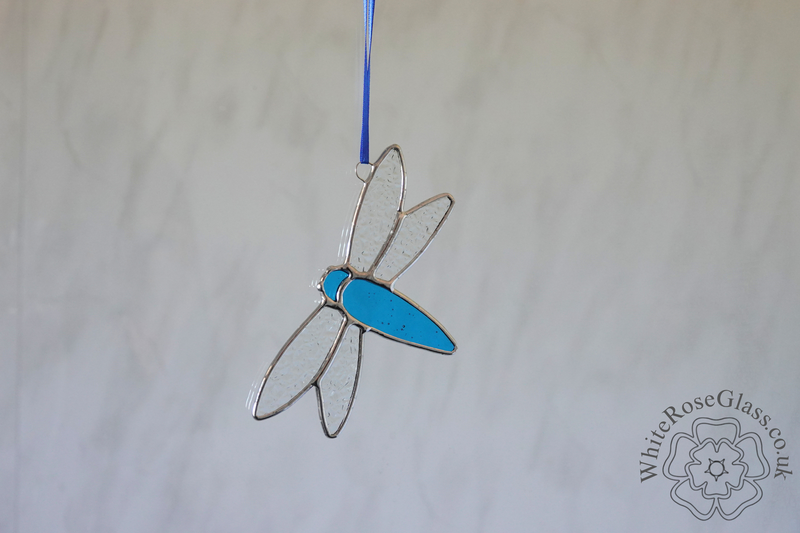 Dragonfly Small Suncatcher - Blue  - product image  