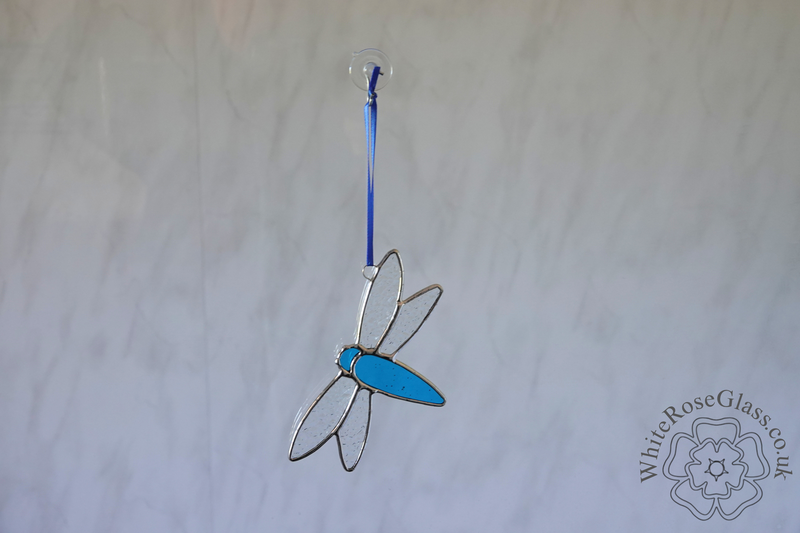 Dragonfly Small Suncatcher - Blue  - product image  