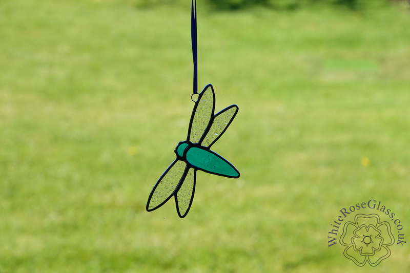Dragonfly Small Suncatcher - Blue  - product image  