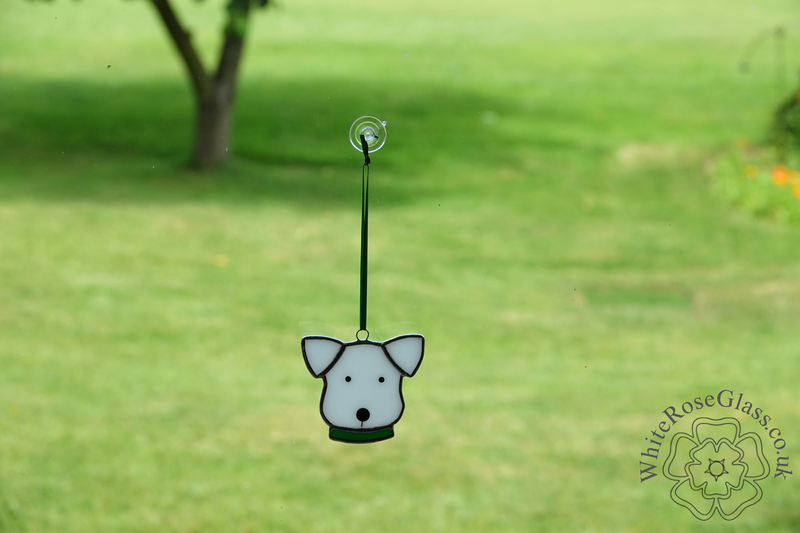 Dog Head + Collar - Green  - product image  