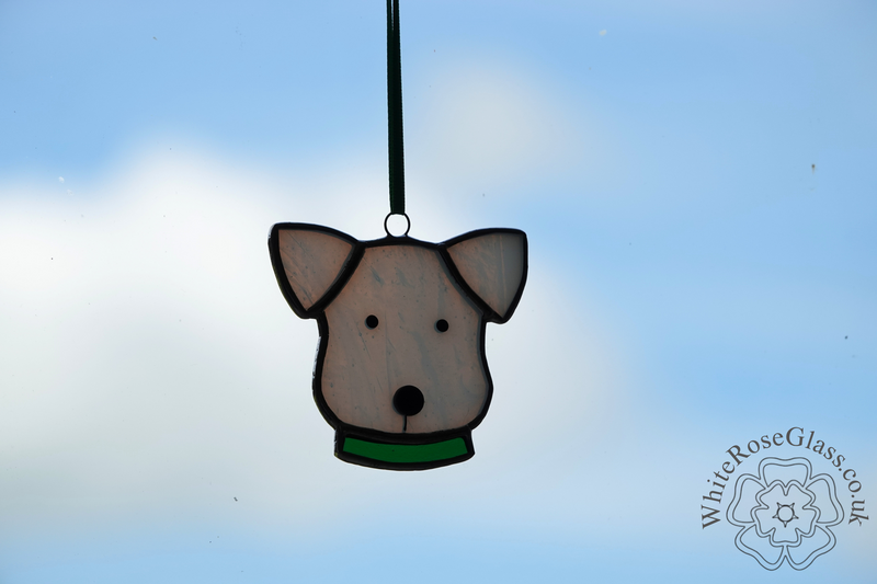 Dog Head + Collar - Green  - product image  