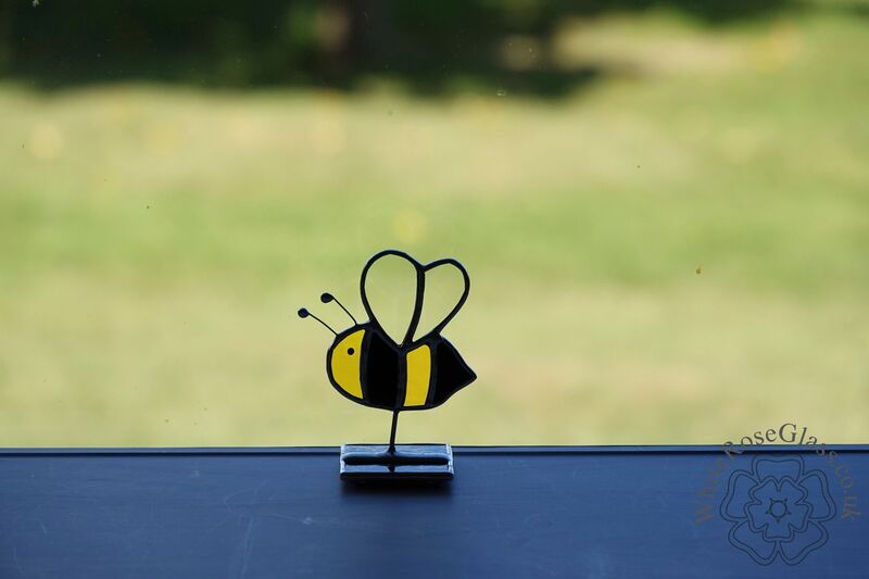 Bee Small Bumble (Antenna) Freestanding Suncatcher - product image  