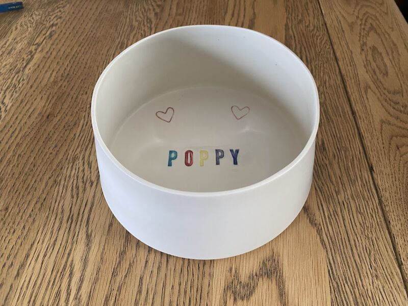 Personalised dog bowl - product image