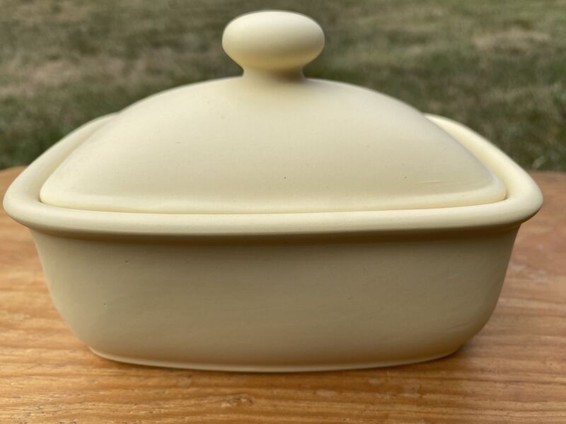 Yellow Butter Dish - product image